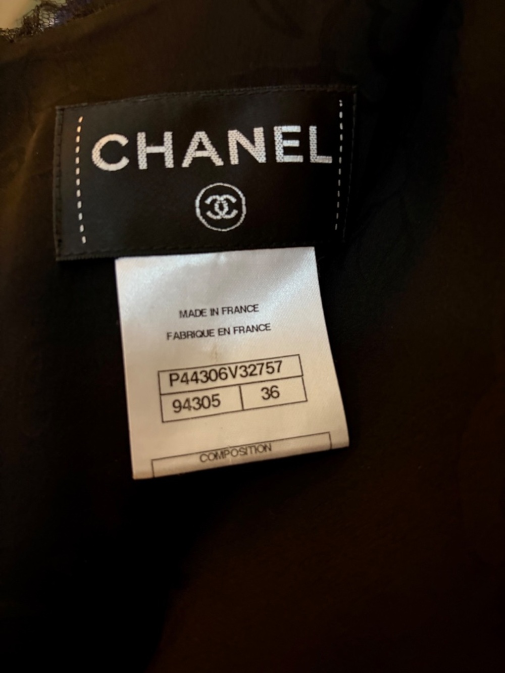 CHANEL⎻Black Sheath Dress with Red Bow, Sz 2 - Picture 9 of 14